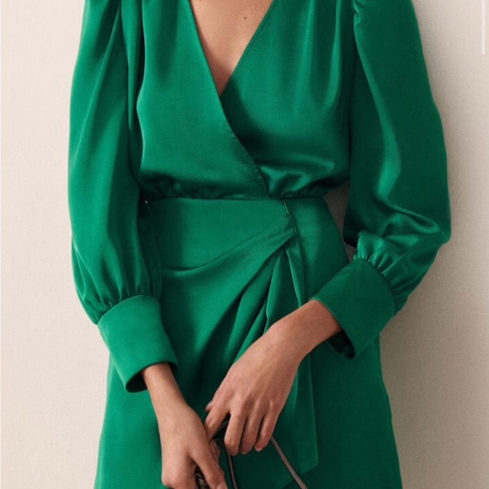 ba&sh Emerald Long Sleeve Dress